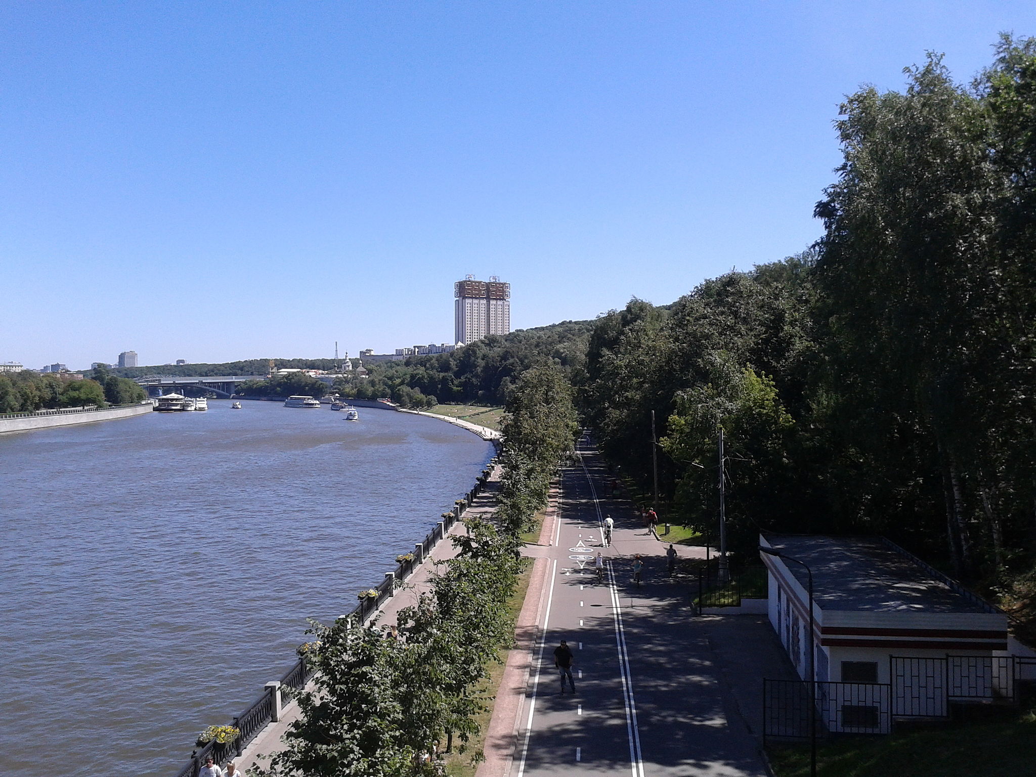 Набережная Андреевская - район, индекс, метро в Москве