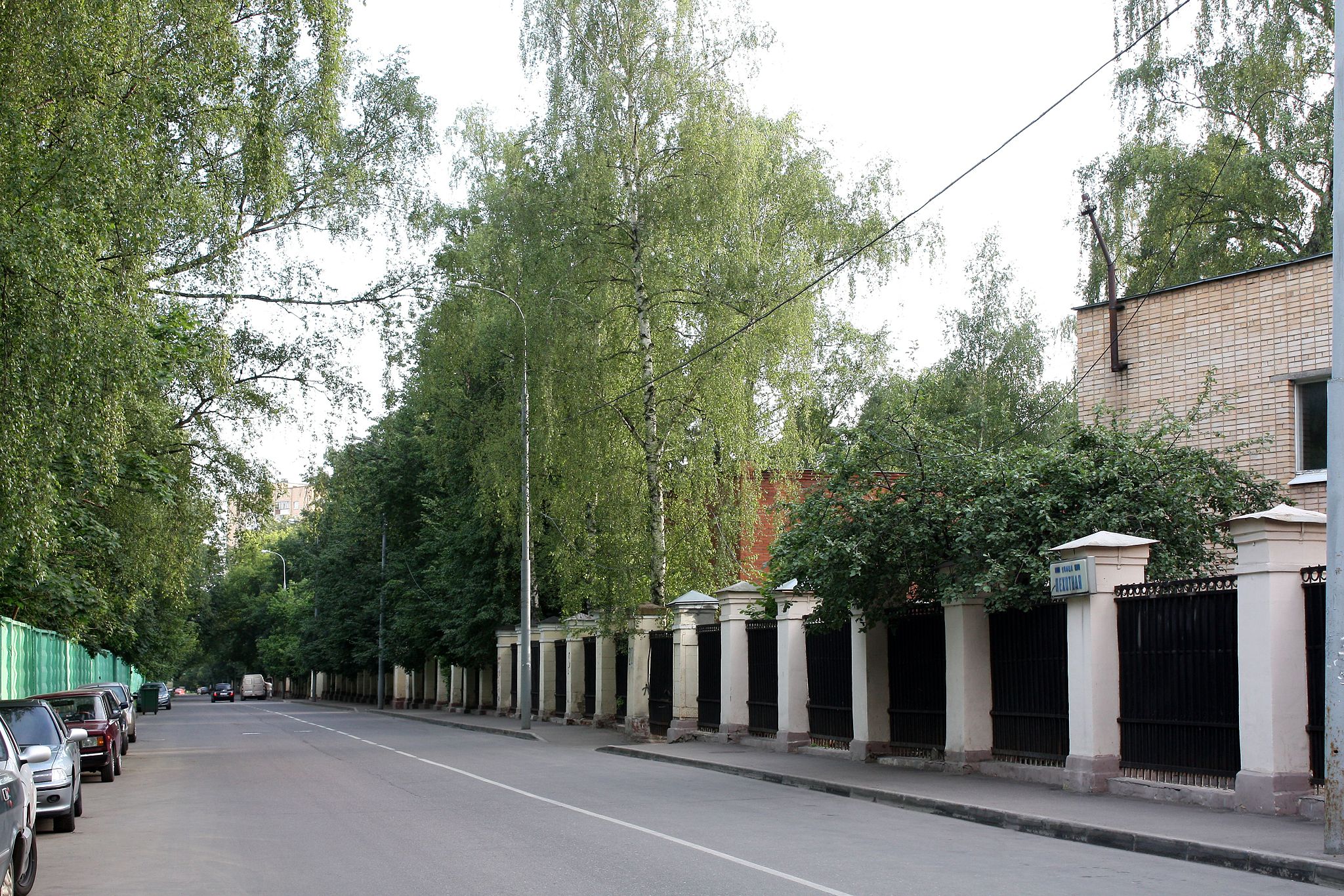 Улица Пехотная - район, индекс, метро в Москве