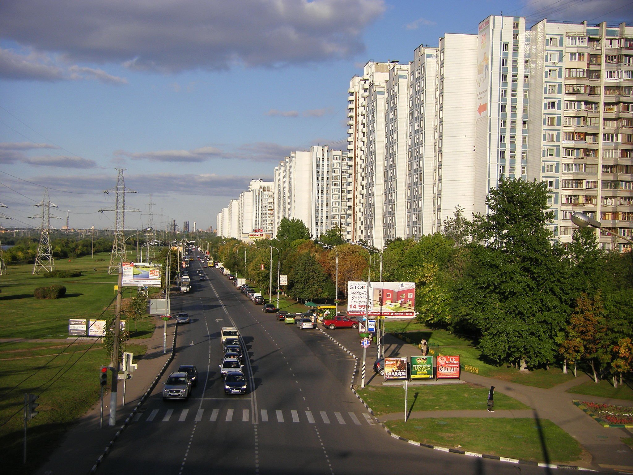 Улица Борисовские Пруды
