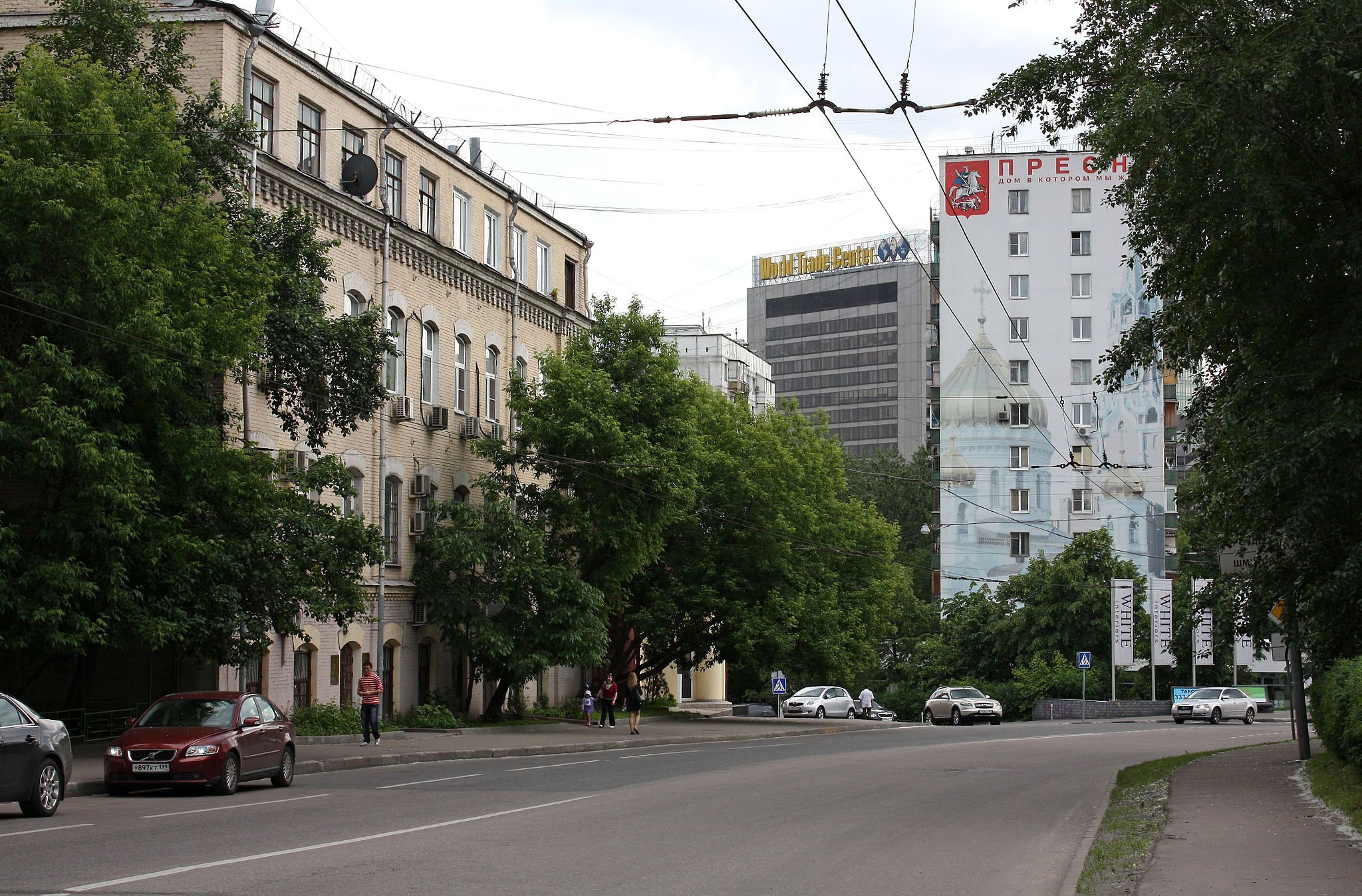 Улица Трехгорный Вал - район, индекс, метро в Москве