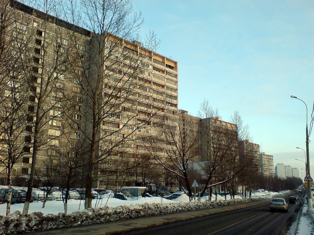 Улица Генерала Тюленева - район, индекс, метро в Москве