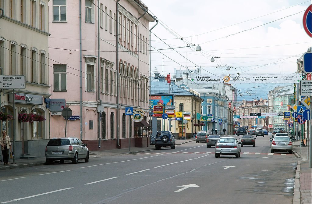 Сретенка улица москва фото